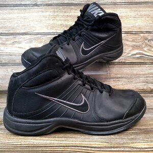 Nike Overplay VI 6 Black Basketball Shoes Men's Size 10.5